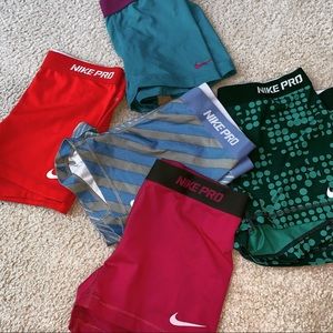 Bunch of Nike pros